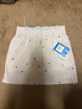 Columbia White Women's Tropical Print Skort